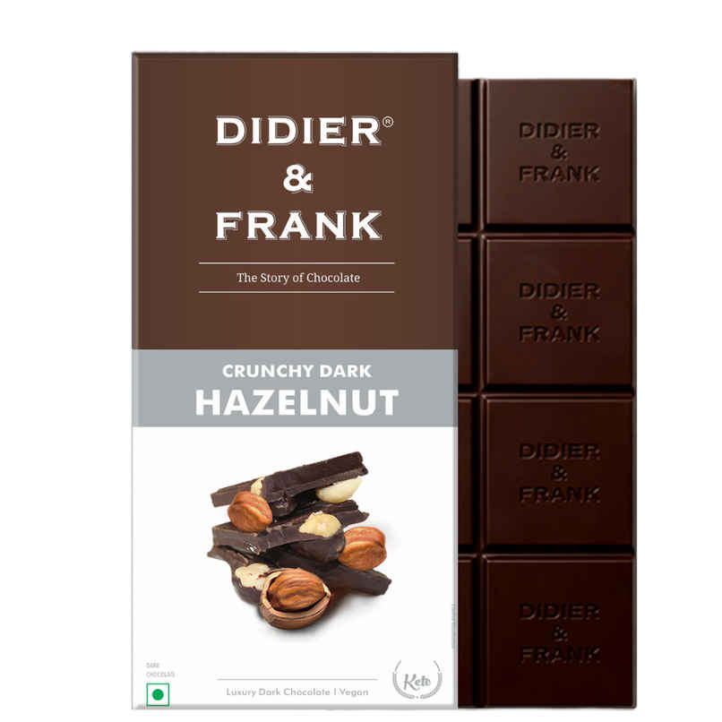 Didier & Frank Hazelnut Dark Chocolate Bar Didier & Frank Hazelnut Dark Chocolate Bar