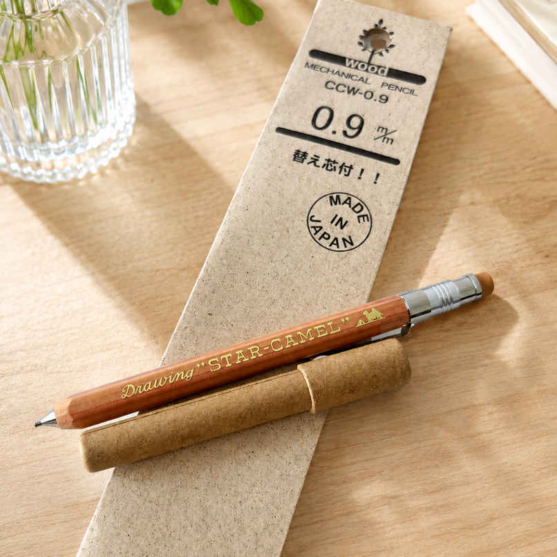 Camel Natural Mechanical Pencil with Lead Case Camel Natural Mechanical Pencil with Lead Case