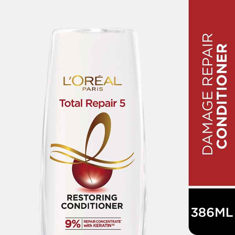 L'Oreal Paris Total Repair 5 Restoring Conditioner With Keratin XS For Damaged Hair