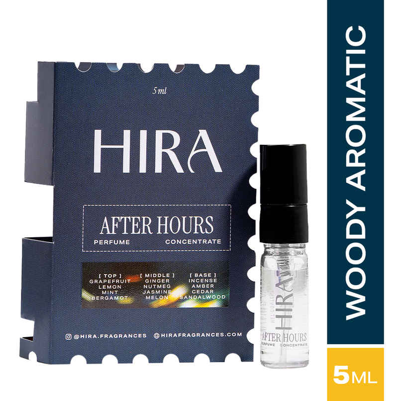 HIRA After Hours Eau De Parfum Mini for Men with Fresh & Woody Notes HIRA After Hours Eau De Parfum Mini for Men with Fresh & Woody Notes