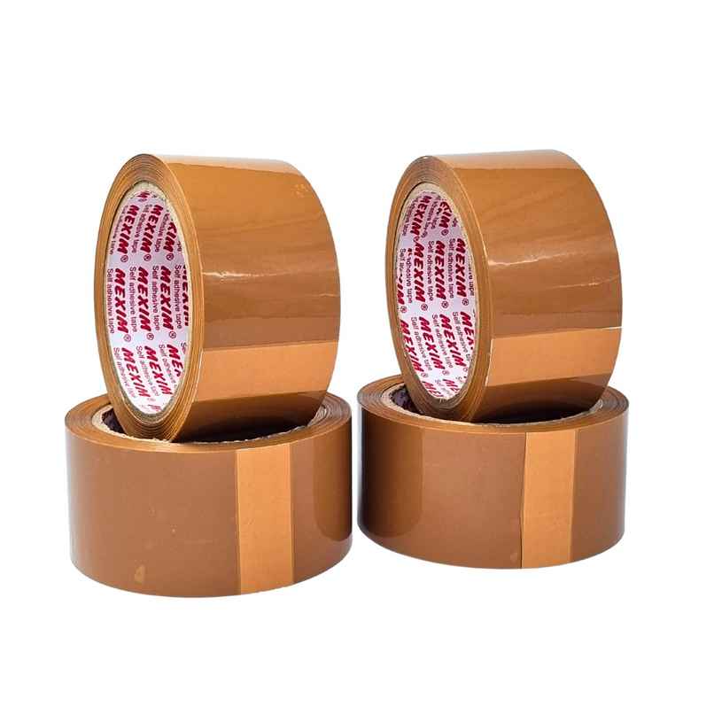 ABK Brown Bopp Packaging Tapes 48 mm x 50 Meters x 50 micron - Pack of 4 ABK Brown Bopp Packaging Tapes 48 mm x 50 Meters x 50 micron - Pack of 4