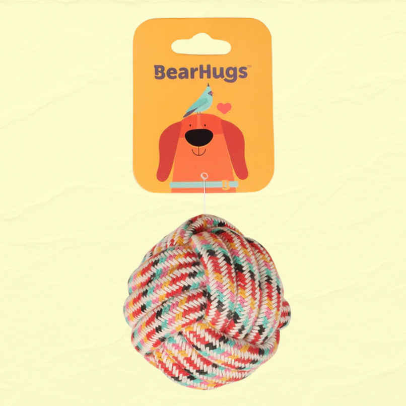 Bearhugs Rope Ball Dog Toy