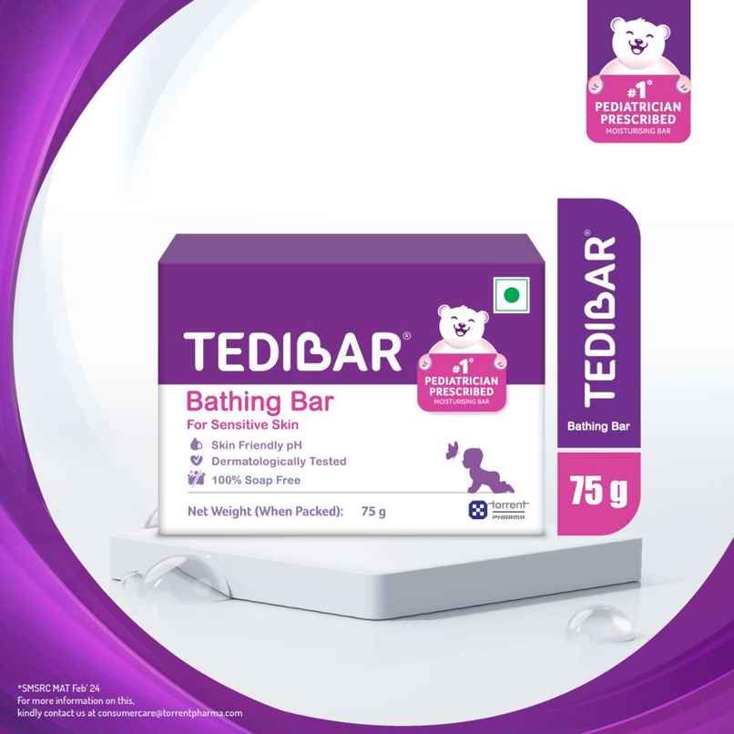 Tedibar Baby Bathing Bar, pH 5.5 Tedibar Baby Bathing Bar, pH 5.5