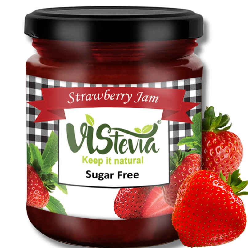 Vistevia Sugar Free Strawberry Jam Vistevia Sugar Free Strawberry Jam