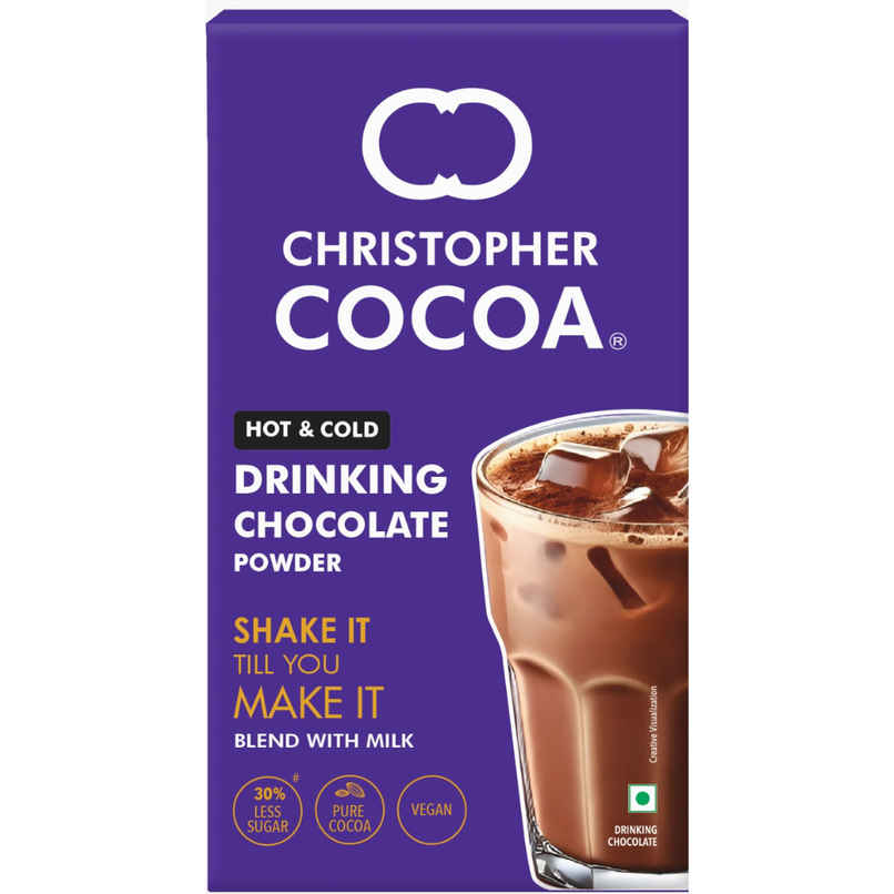 Christopher Cocoa Hot & Cold Drinking Chocolate | 3 Sachets
