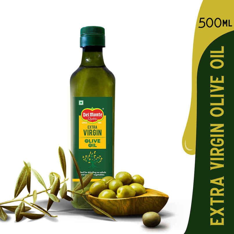 Del Monte Extra Virgin Olive Oil | Cold Pressed | Zero Cholesterol & Trans-Fat | 75% Mufa Del Monte Extra Virgin Olive Oil | Cold Pressed | Zero Cholesterol & Trans-Fat | 75% Mufa