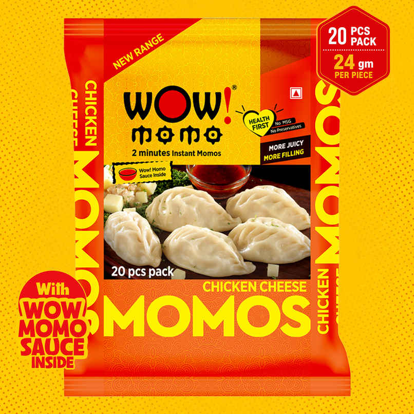 Wow! Chicken Cheese Momos Wow! Chicken Cheese Momos