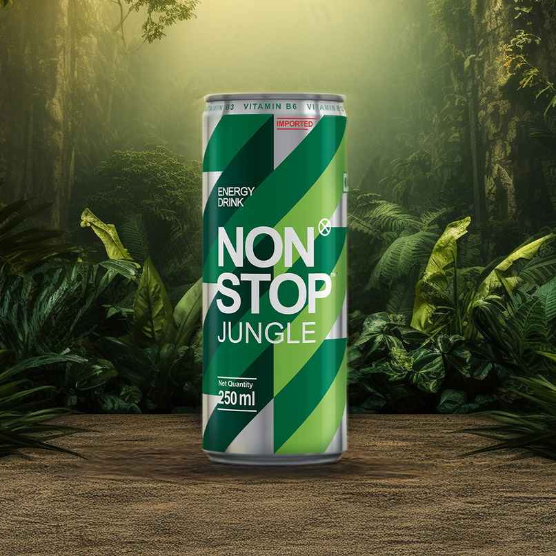 NON Stop Jungle Energy Drink NON Stop Jungle Energy Drink