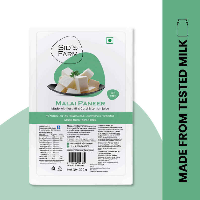 Sid's Farm Malai Paneer