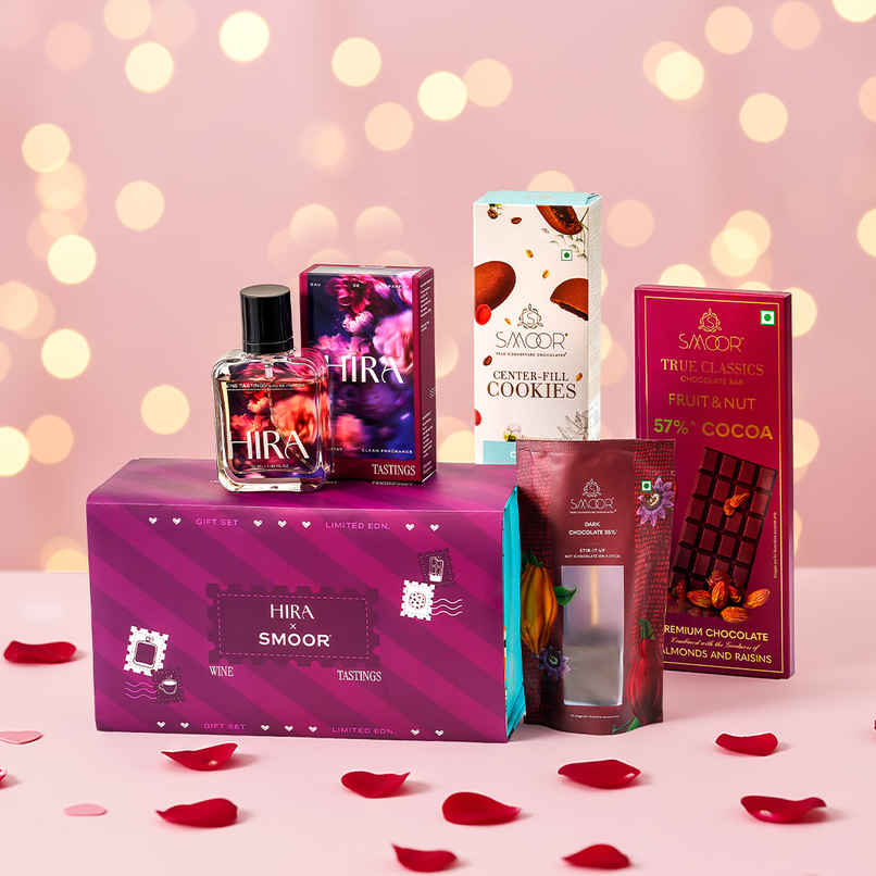 SMOOR x HIRA Premium Chocolate Gift for Her | Noir