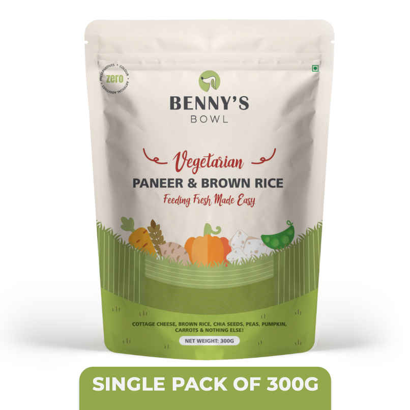 Bennys Bowl Fresh Wet Dog Food Paneer Brown Rice Bennys Bowl Fresh Wet Dog Food Paneer Brown Rice