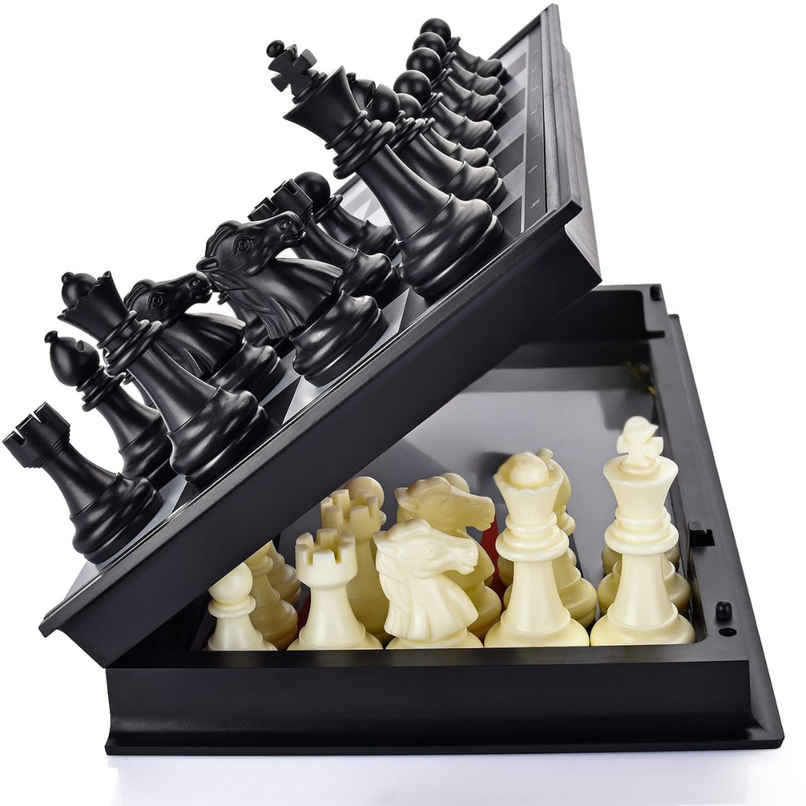 Apex Magnetic Chess Board Game with Storage Box | Family Strategy Game Apex Magnetic Chess Board Game with Storage Box | Family Strategy Game