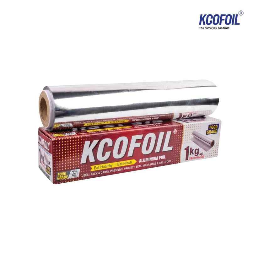 Kcofoil Aluminium Foil 1 kg | 64 m | 18 Micron Kcofoil Aluminium Foil 1 kg | 64 m | 18 Micron