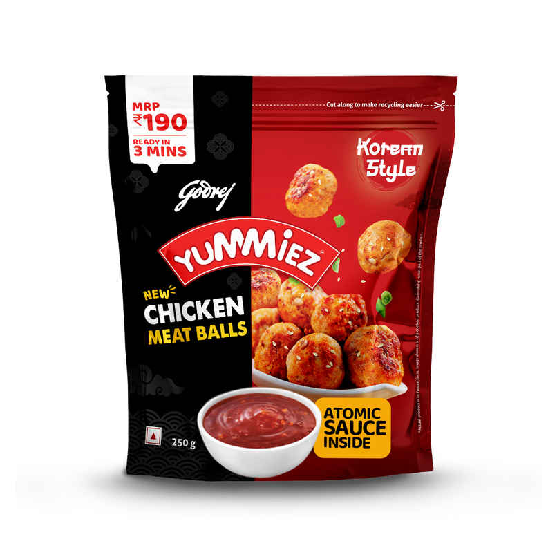 Godrej Yummiez Chicken Meat Balls - Korean Style