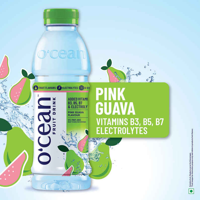 O'cean Fruit Water Pink Guava Vitamin & Electrolyte Hydration O'cean Fruit Water Pink Guava Vitamin & Electrolyte Hydration