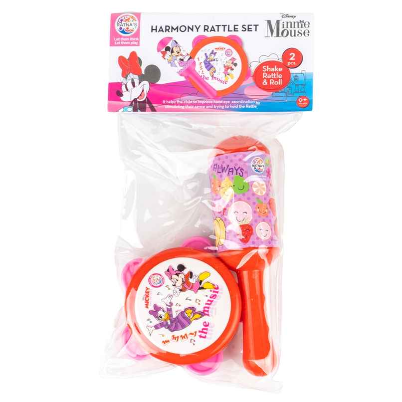 Ratna's Disney Harmony Rattle Set | Minnie Mouse | Assorted