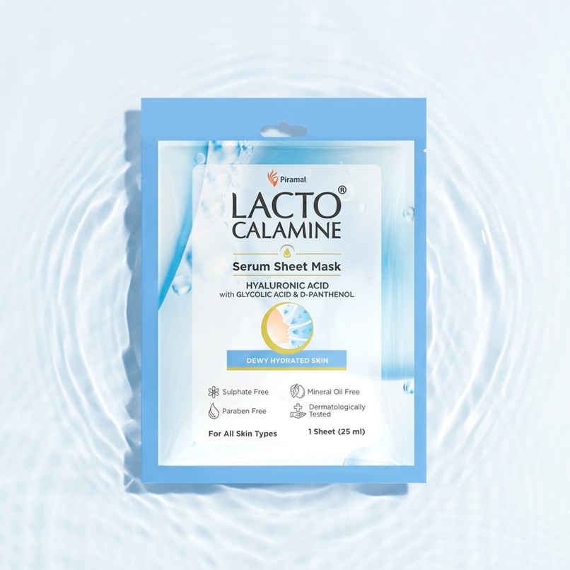 Lacto Calamine Hyaluronic Acid Face Sheet Mask for Intense Hydration, Refreshing, Plumpy & Dewy Skin Lacto Calamine Hyaluronic Acid Face Sheet Mask for Intense Hydration, Refreshing, Plumpy & Dewy Skin