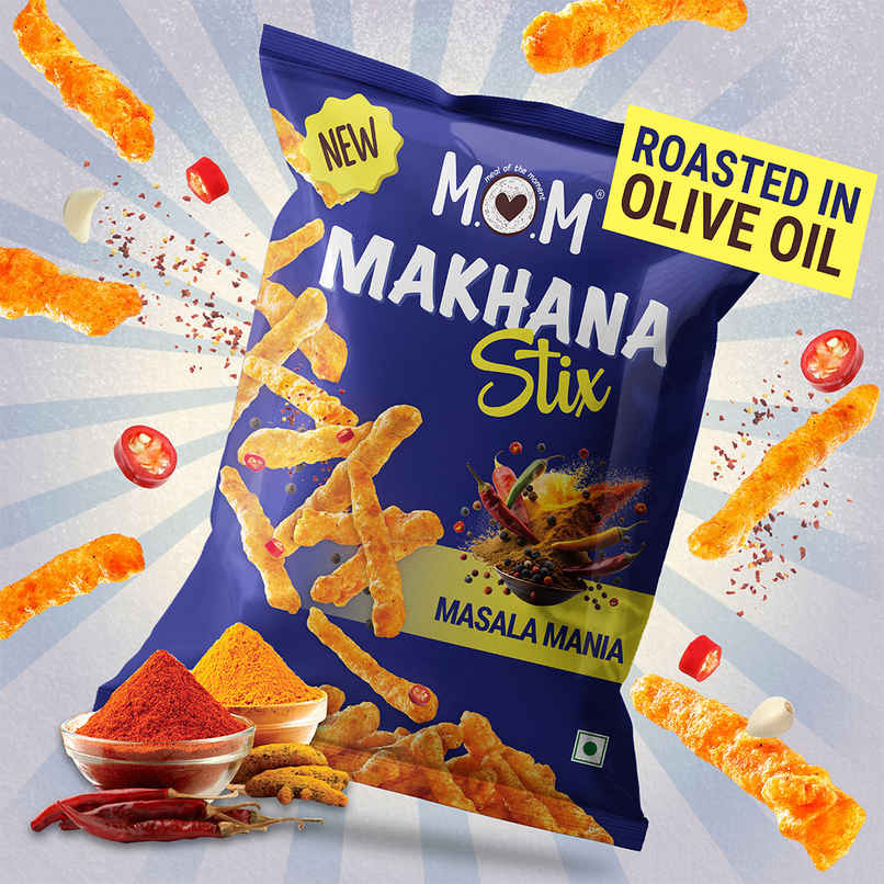 MOM Masala Mania Makhana Stix MOM Masala Mania Makhana Stix
