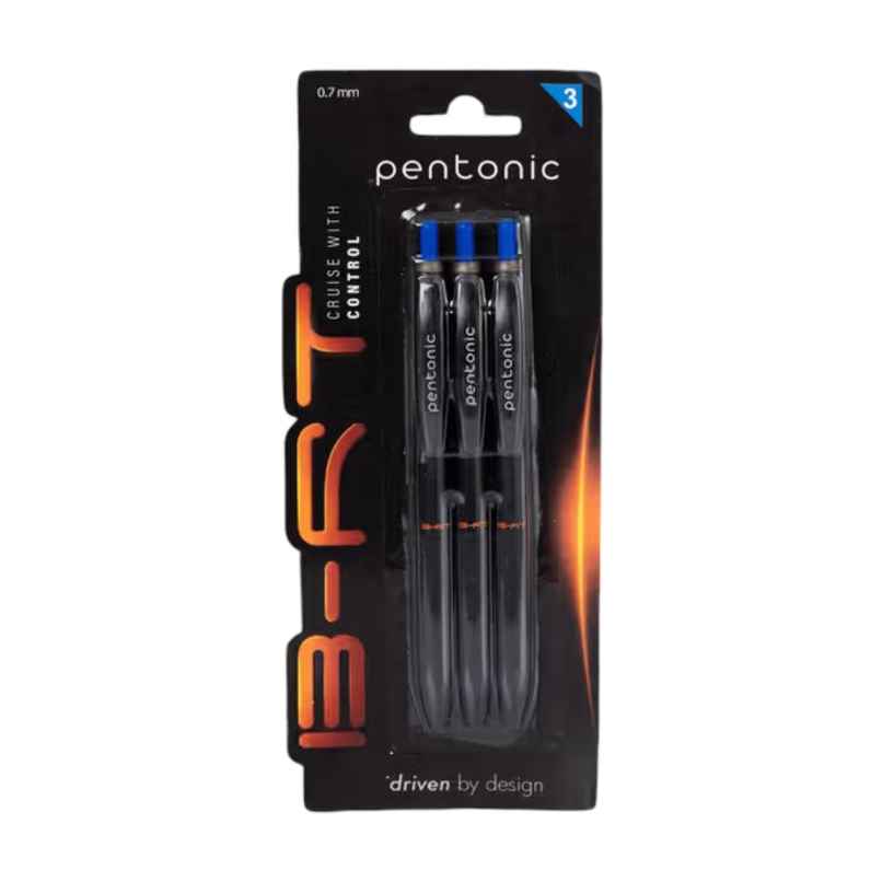 Pentonic B RT Ball Pens, Blue Ink