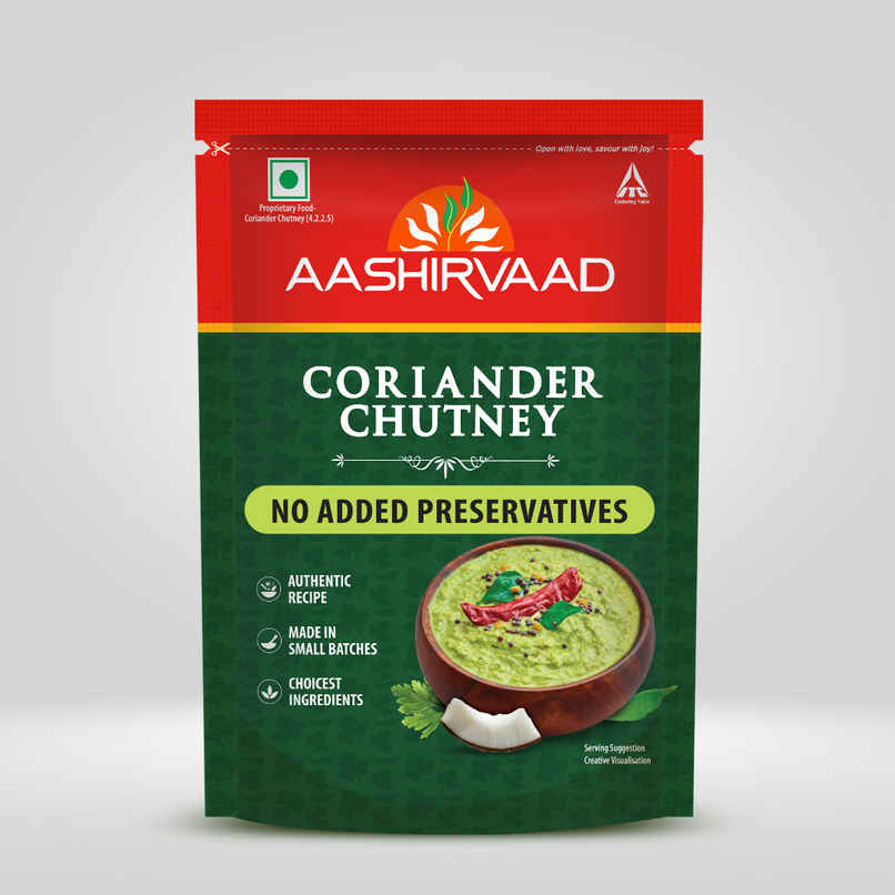 Aashirvaad Fresh Coriander Chutney Aashirvaad Fresh Coriander Chutney