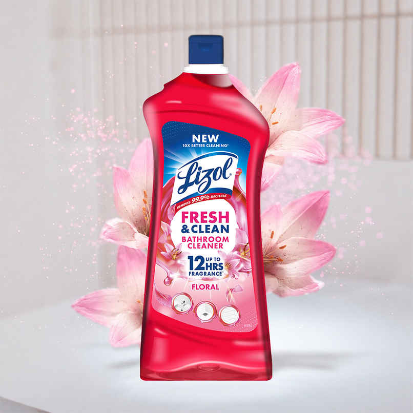 Lizol bathroom cleaner- for Bathrooms & Floors | Floral