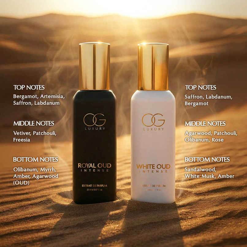 OG Luxury Signature Oud Combo | Royal Oud & White Oud | Extrait De Parfum | Long Lasting OG Luxury Signature Oud Combo | Royal Oud & White Oud | Extrait De Parfum | Long Lasting