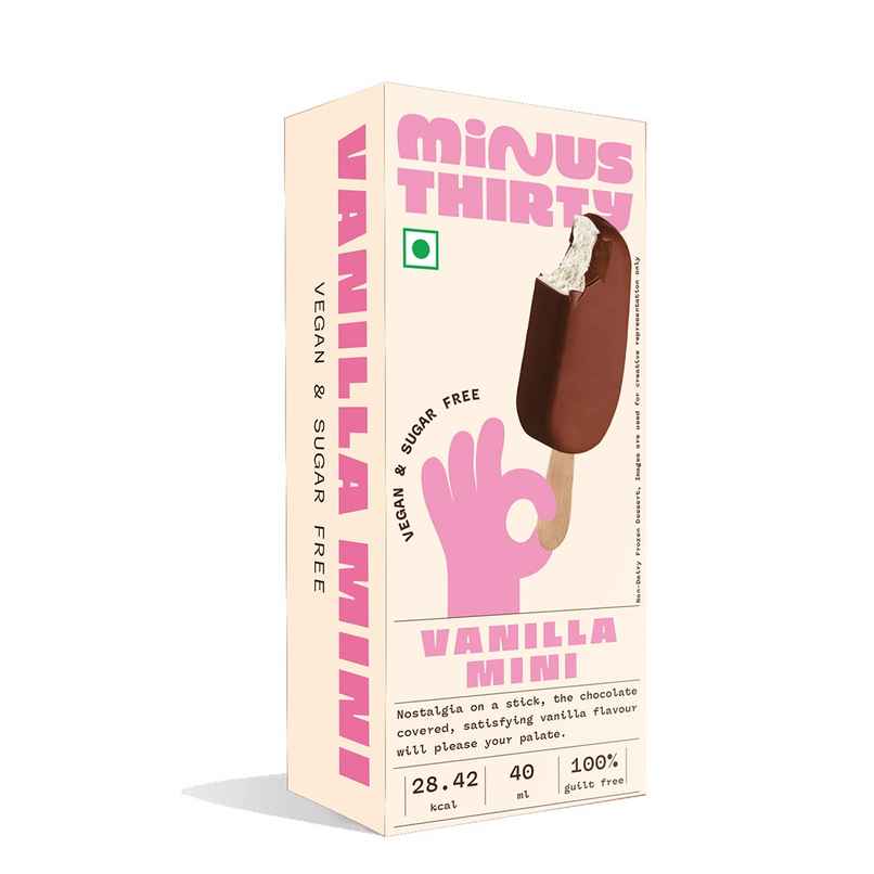 MINUS THIRTY Vanilla Mini Stick Vegan & Sugar Free