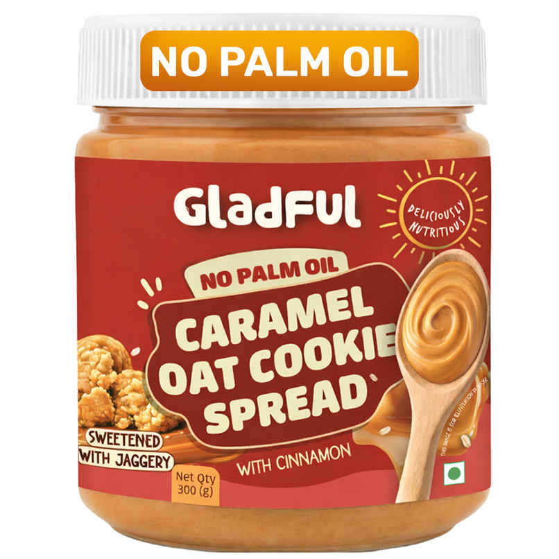 Gladful Caramel Oat Cookie Spread Gladful Caramel Oat Cookie Spread