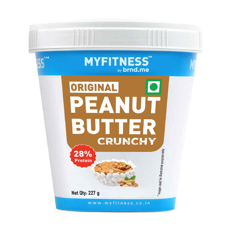 MyFitness Original Peanut Butter Crunchy Spread | High Protein MyFitness Original Peanut Butter Crunchy Spread | High Protein