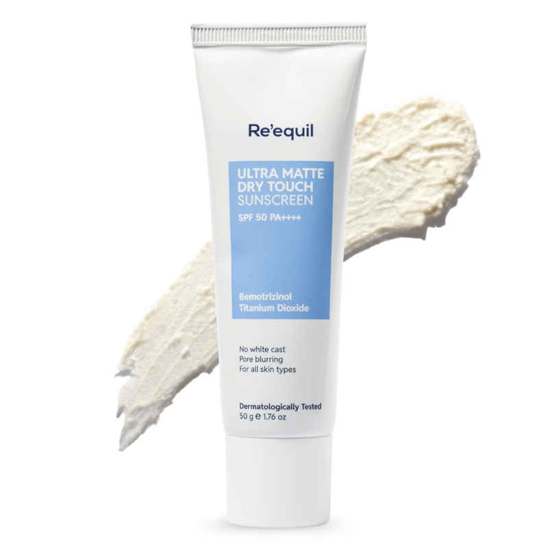Re'Equil Ultra Matte Dry Touch Sunscreen SPF 50 PA++++