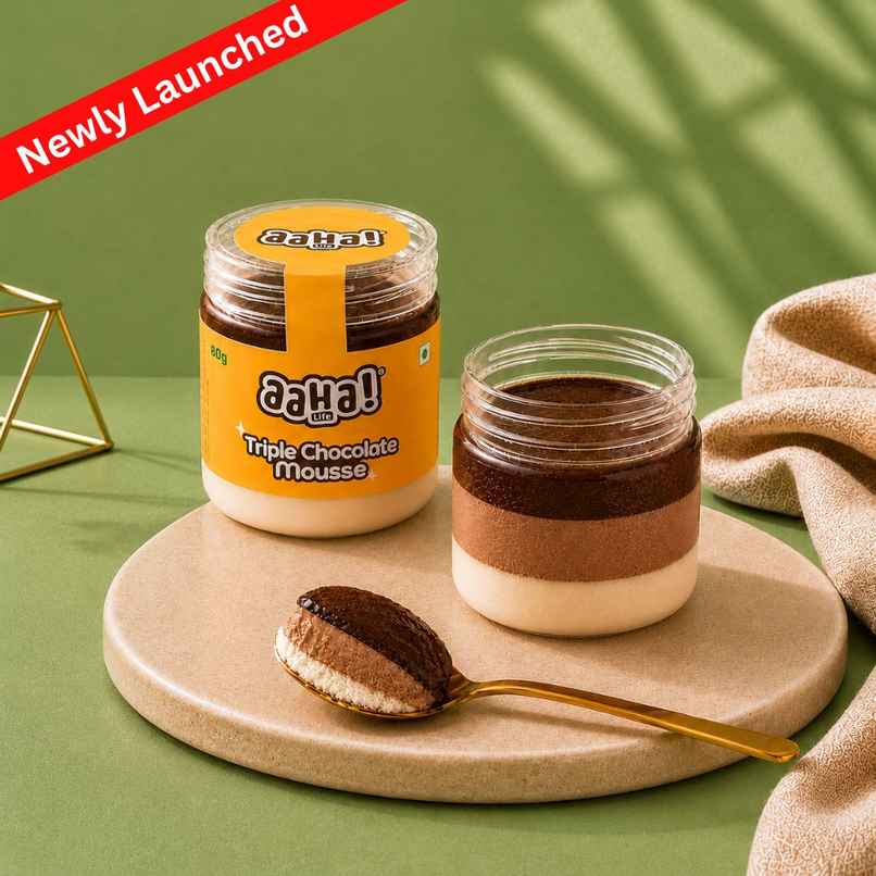 Aaha Triple Chocolate Mousse | Smooth Chocolate Layers | Sweet Treat Aaha Triple Chocolate Mousse | Smooth Chocolate Layers | Sweet Treat