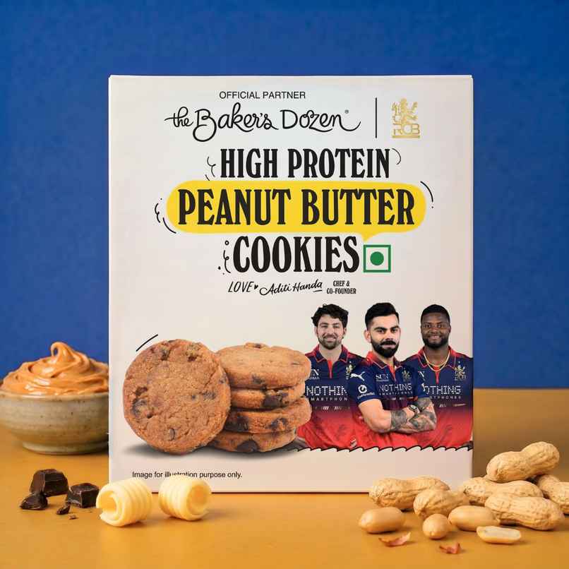 The Baker's Dozen Peanut Butter High Protein Cookies | 28% Peanut Butter | Healthy Cookies The Baker's Dozen Peanut Butter High Protein Cookies | 28% Peanut Butter | Healthy Cookies