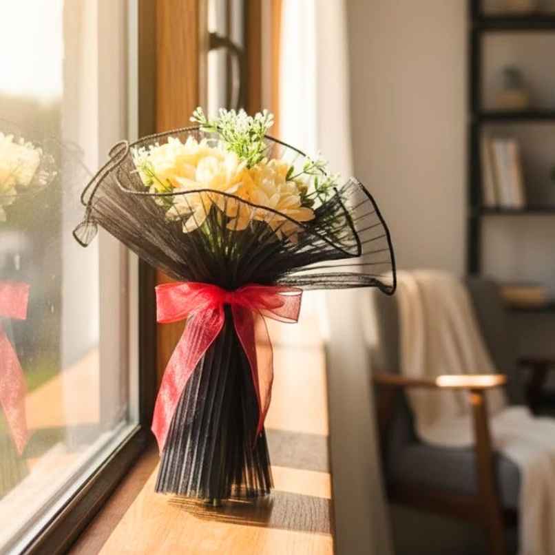 Artificial Dahlia Flower Bouquet | Satyam Kraft Artificial Dahlia Flower Bouquet | Satyam Kraft