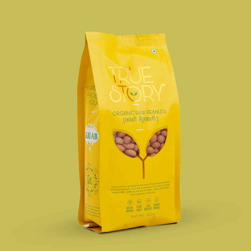 True Story Organic Raw Peanuts