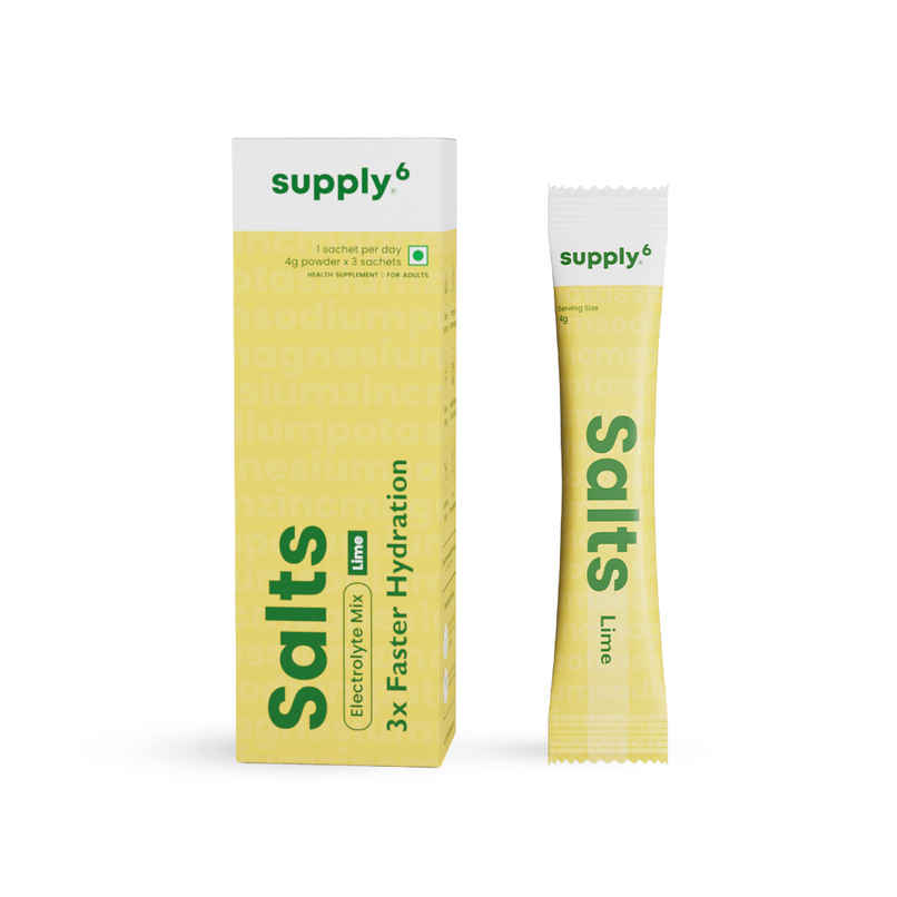 Supply6 Salts | Electrolyte Mix | Sodium, Potassium, Magnesium, Zinc, Fiber | Lime Supply6 Salts | Electrolyte Mix | Sodium, Potassium, Magnesium, Zinc, Fiber | Lime
