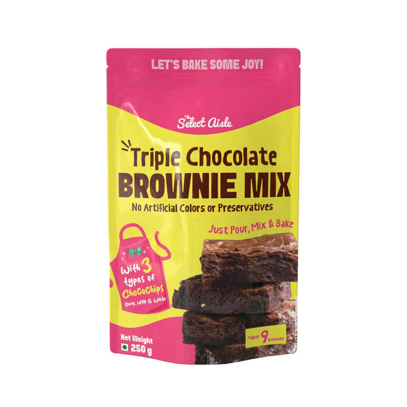 The Select Aisle Triple Chocolate Brownie Mix