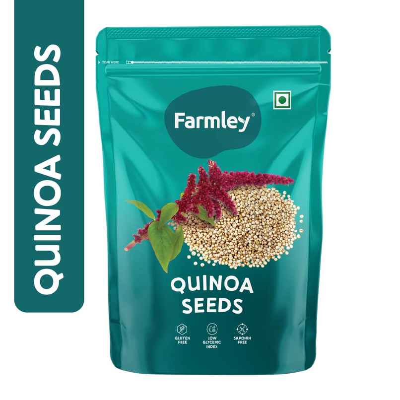 Farmley Natural Quinoa | Diet Food | Gluten Free | High Protein | Ready To Cook Quinoa