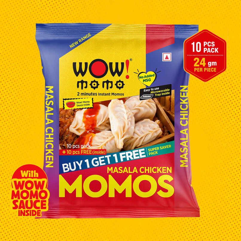 Wow! Masala Chicken Momo Buy 1 Get 1 Free | Crispy & Spicy