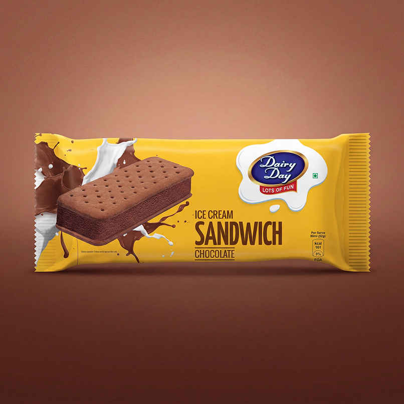 Dairy Day Chocolate Ice Cream Sandwich