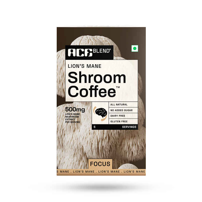 Ace Blend Lion's Mane Shroom Light Organic Coffee Premix