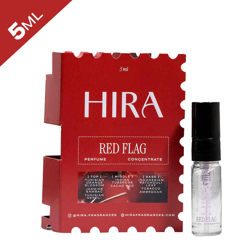 HIRA Red Flag Eau De Perfume Mini for Women with Tuberose & Patchouli Notes