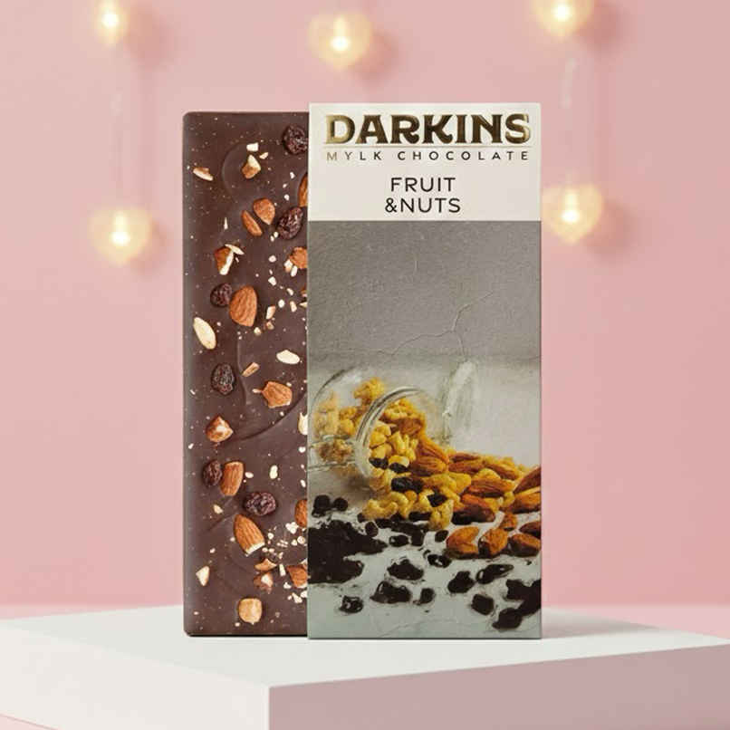 Darkins Indian Artisanal Fruit & Nut Chocolate | Vegan Mylk Darkins Indian Artisanal Fruit & Nut Chocolate | Vegan Mylk