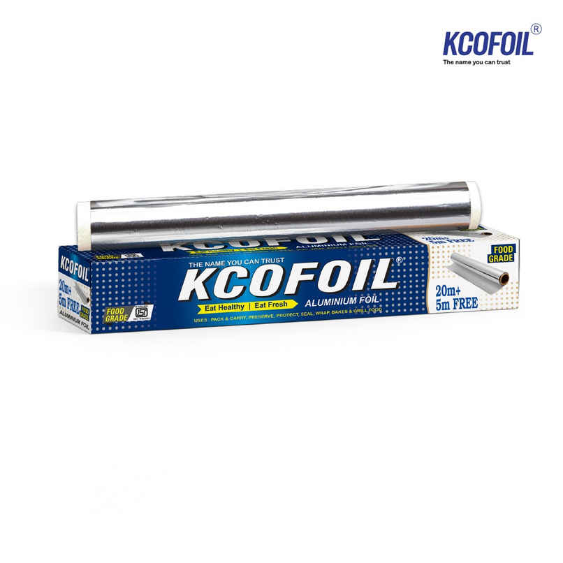 Kcofoil 25 m Aluminium Foil for Food Wrapping