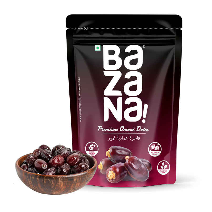Bazana Authentic Omani Dates | Rich Caramel Sweetness