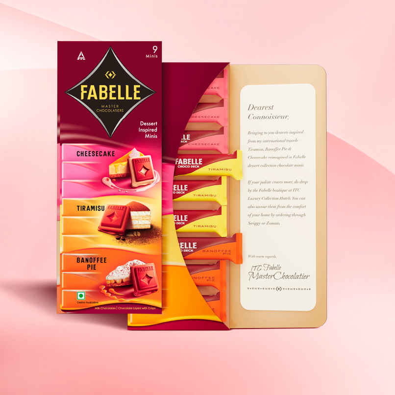 Fabelle Choco Deck Dessert Collection | Minis Chocolate Pack