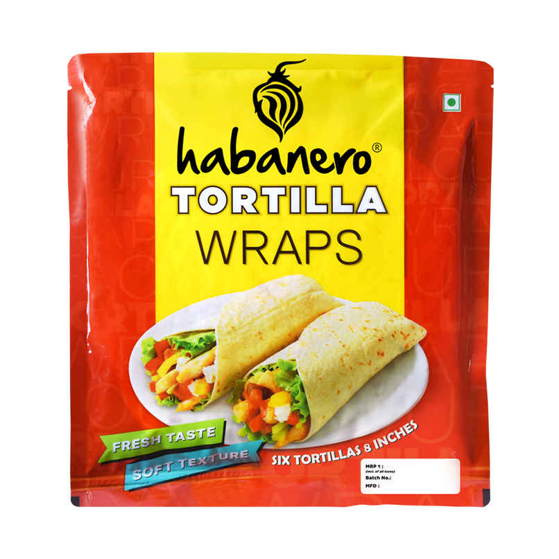 Habanero Flour Tortilla RTE Wraps Habanero Flour Tortilla RTE Wraps