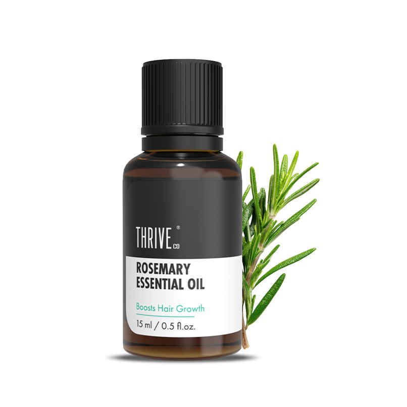 Thriveco Rosemary Essential Oil For Hair Growth & Hair Fall Control For Men & Women