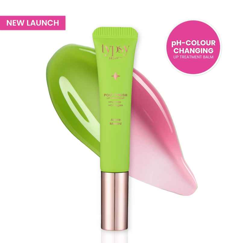 Typsy Beauty Pout Polish Peptide Lip Treatment Balm -Apple Martini