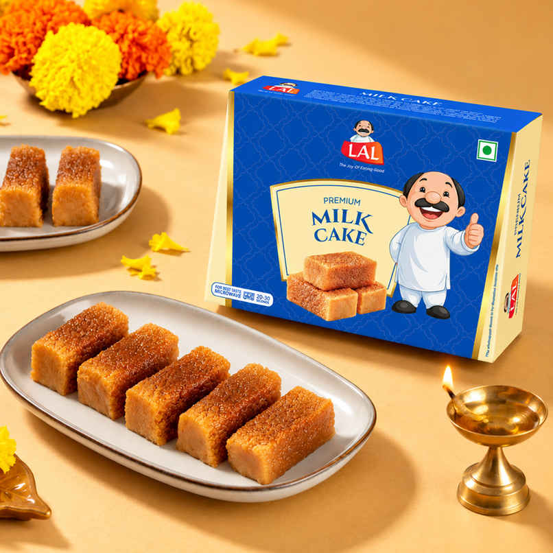 Lal Milk Cake Signature | Traditional Indian Sweet Lal Milk Cake Signature | Traditional Indian Sweet