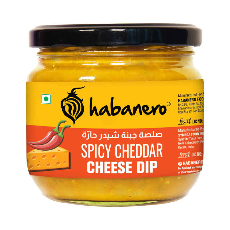 Habanero Creamy Spicy Cheddar Cheese Dip